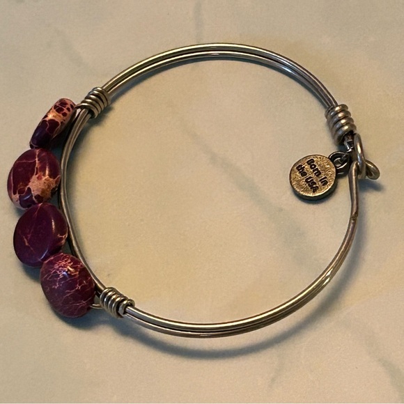 Luca + Danni Purple Stone Bracelet - Picture 3 of 3
